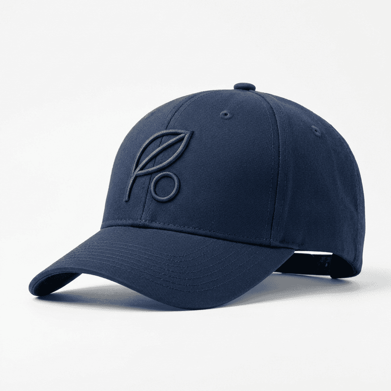 Structured Cap — Six-Panel, Embroidered